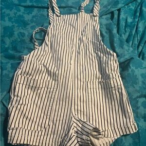 Striped women Overalls